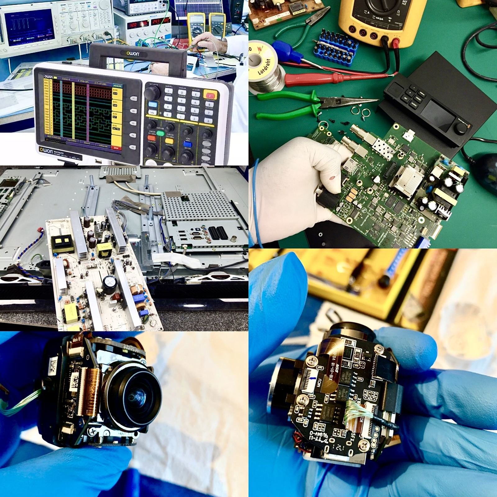 Visual equipment repair