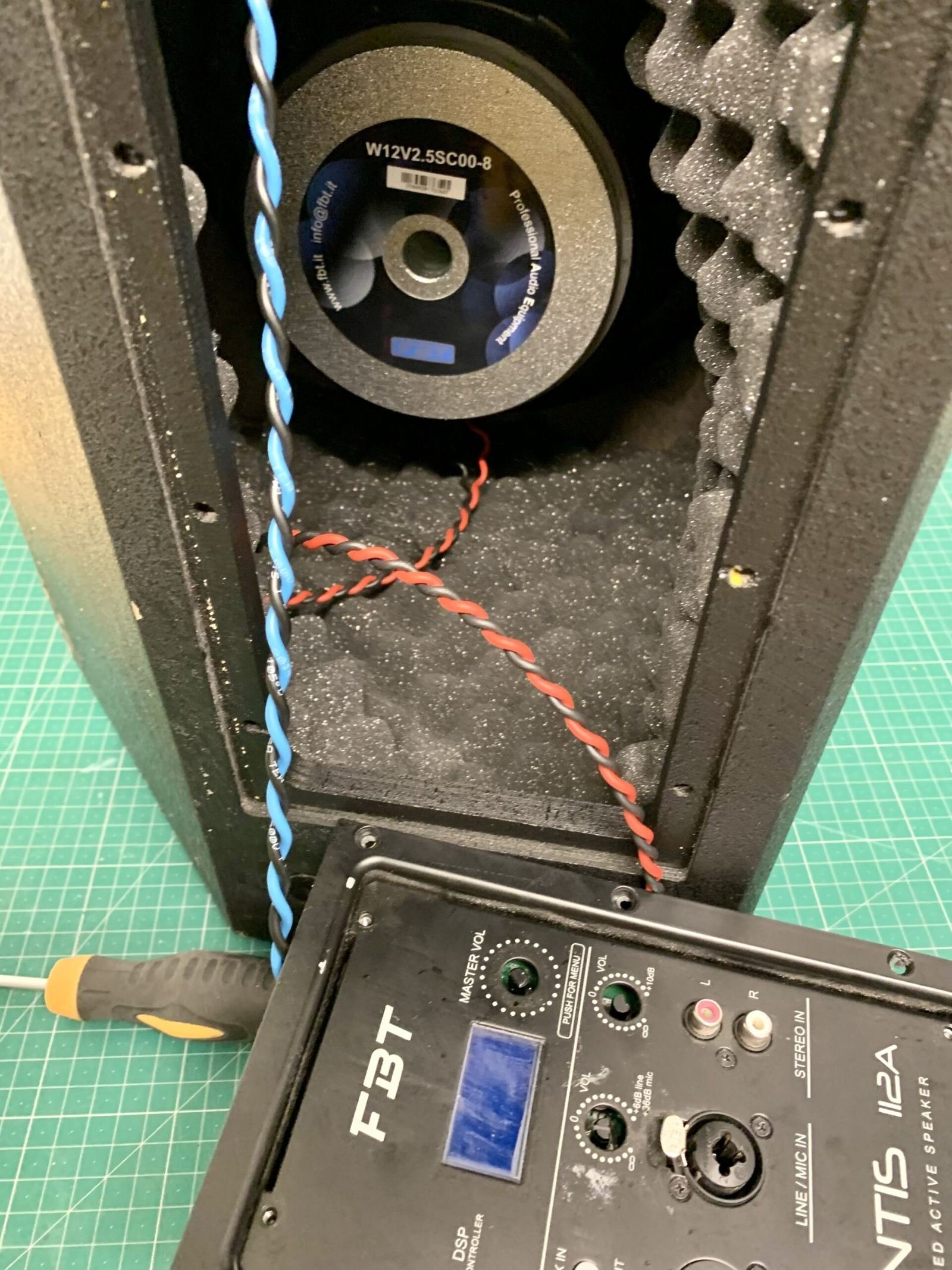 Technician at work